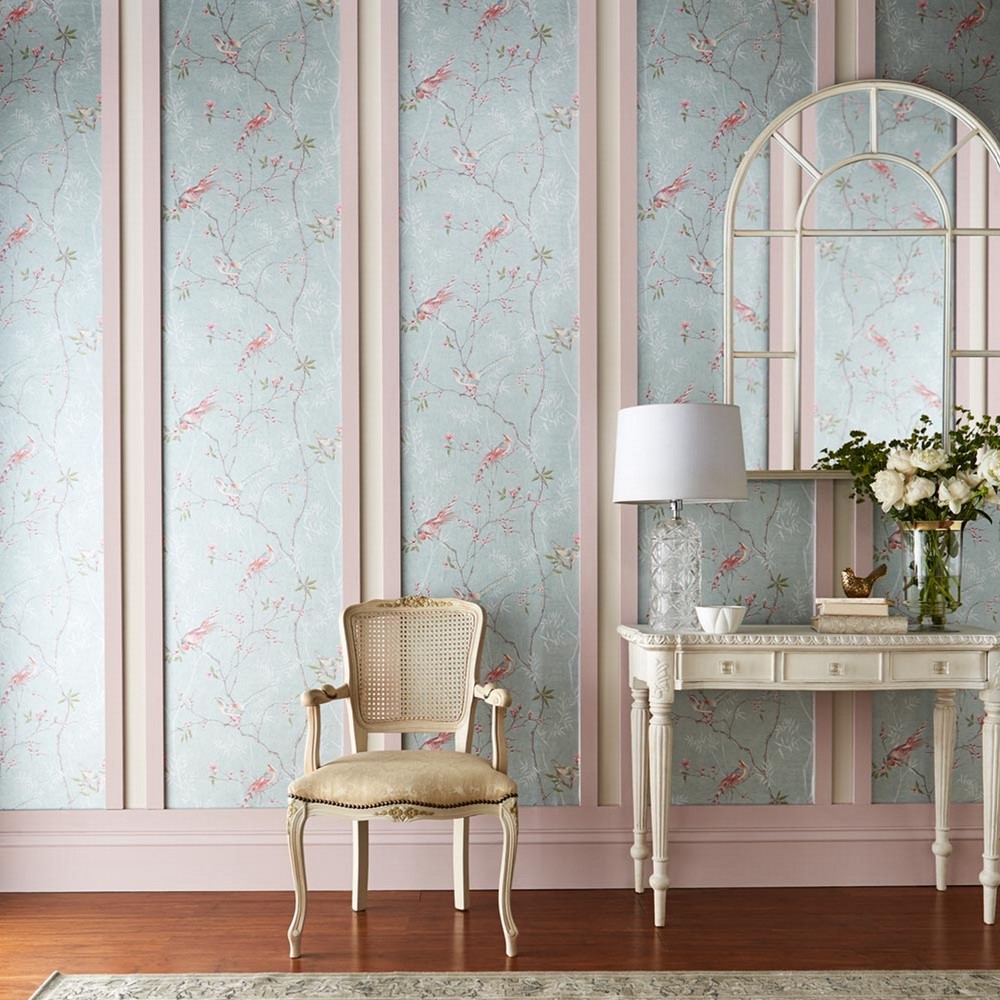 Tori Wallpaper 105767 by Graham & Brown in Duck Egg Blue